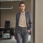 bluzka pod garniturem