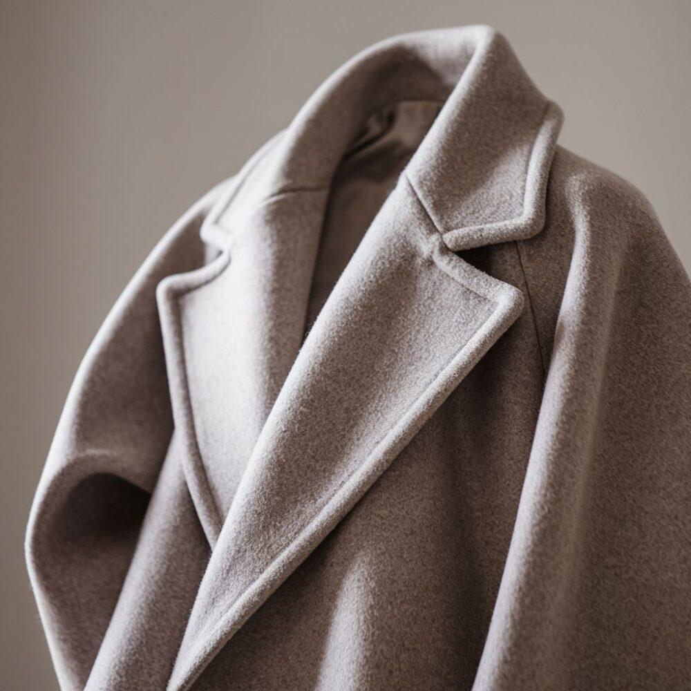 detal materiału alpaka