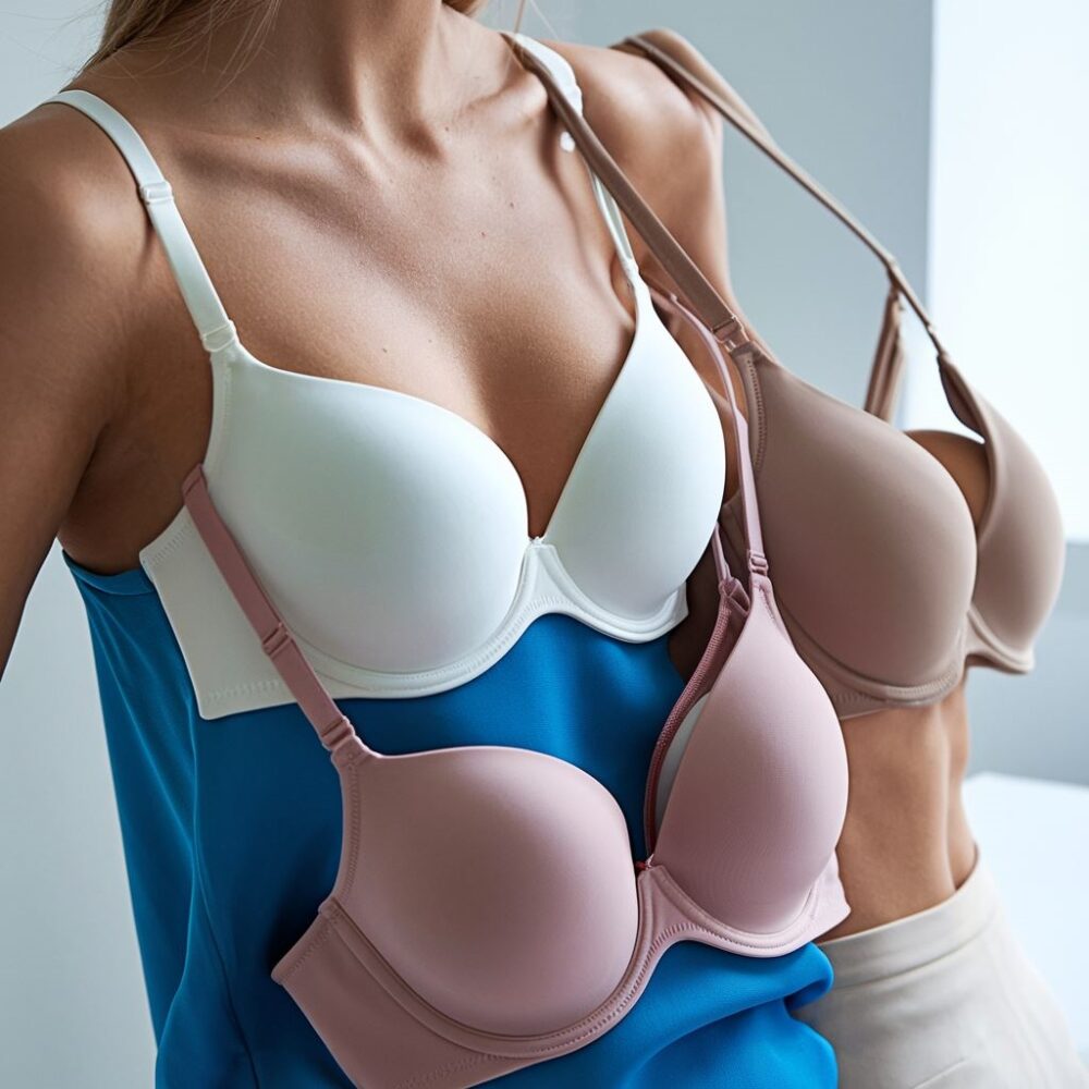 dopasowany biustonosz do bluzki