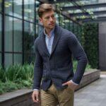 smart casual męski strój